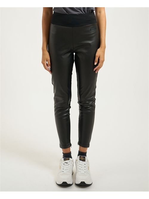 Leggings donna EA7 in tessuto effetto pelle EMPORIO ARMANI EA7 | 7W000452-AF16010UC001